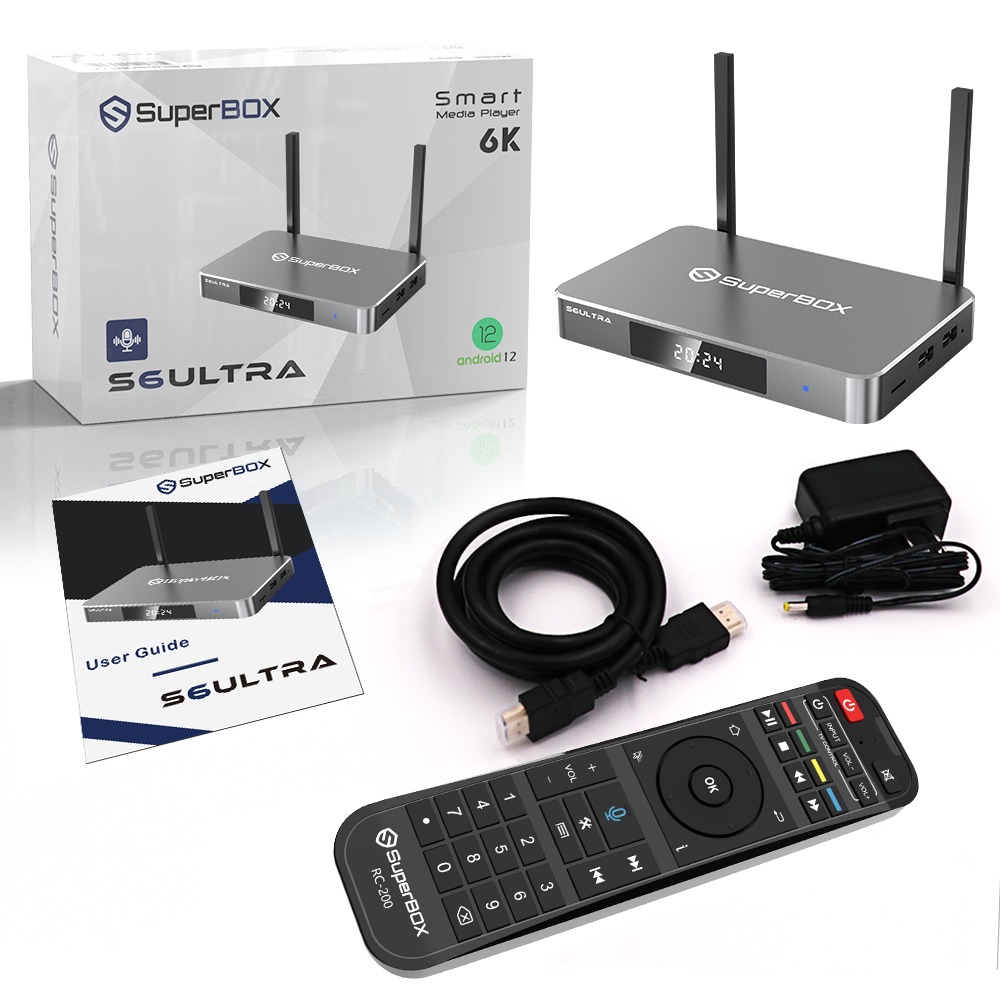 SuperBOX S6 Ultra Package