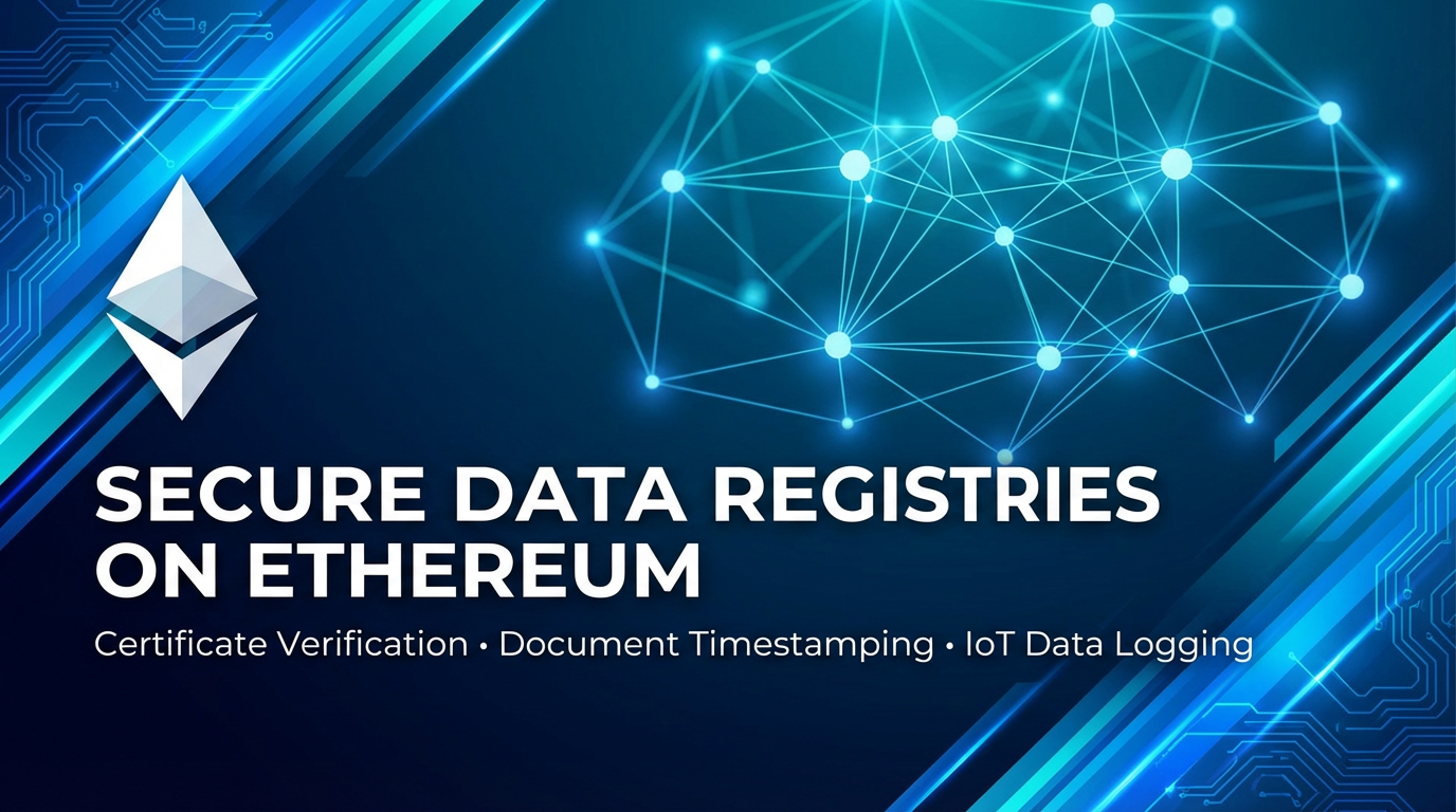 Read Only Record Read-Only Registry — Verify Certificates, Prove Documents & Log Records