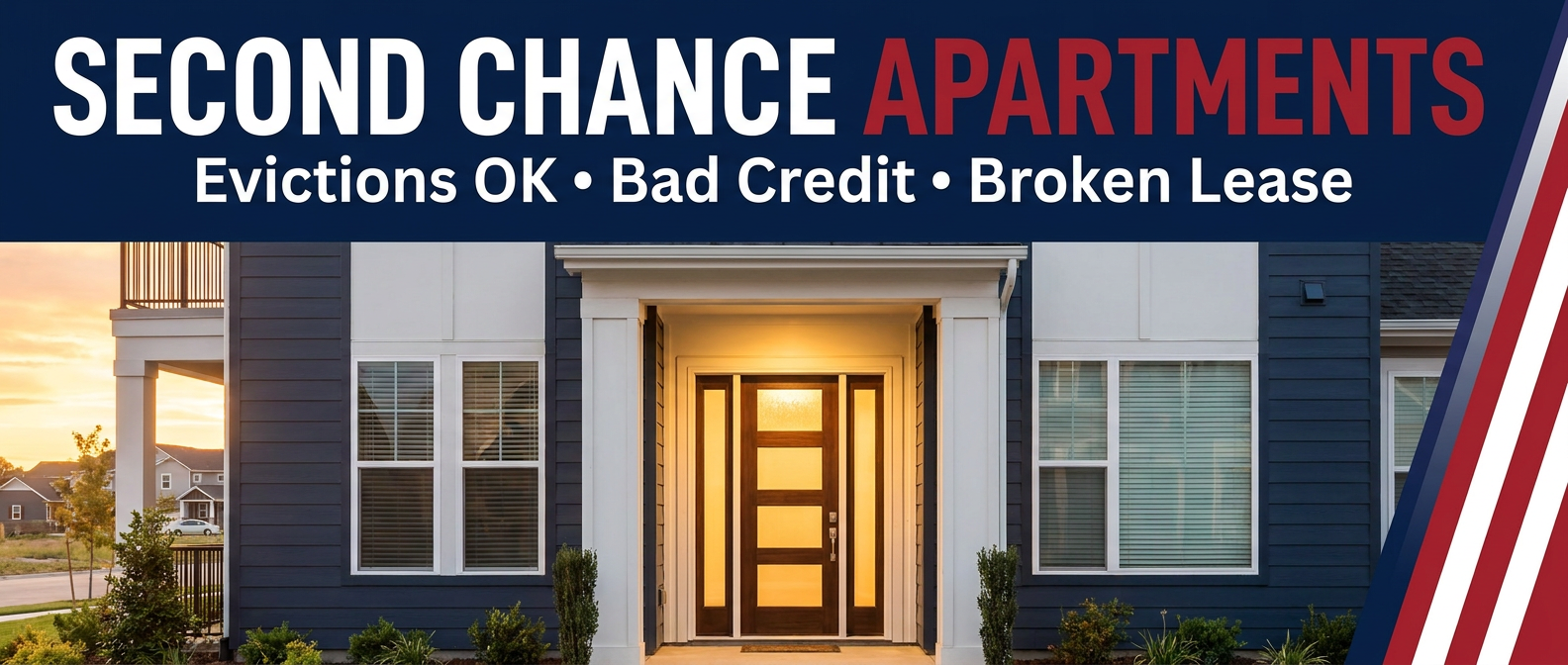 Second Chance Apartments For Rent