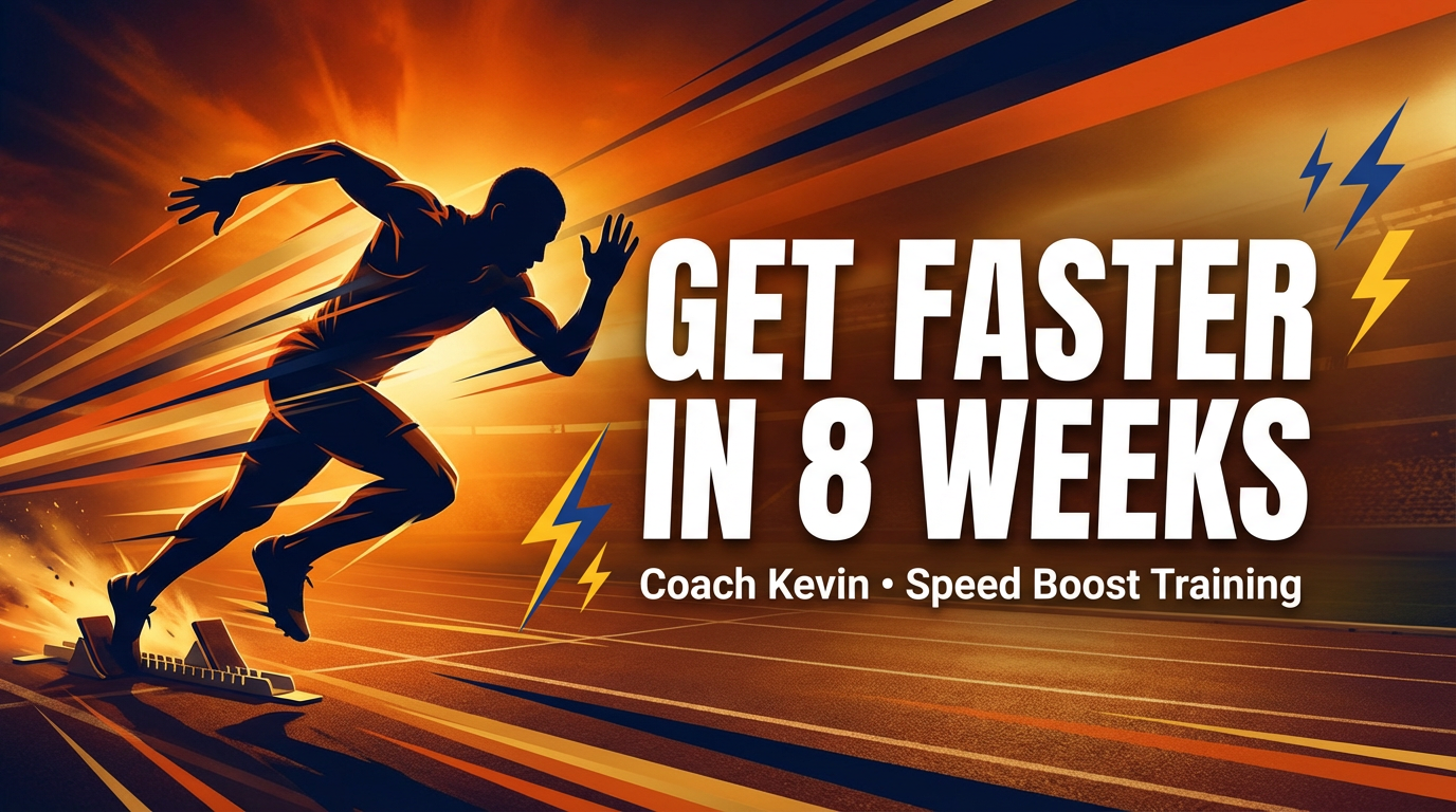 Speed Boost Word Speed Boost Training — 8-Week Speed Development App by Coach Kevin