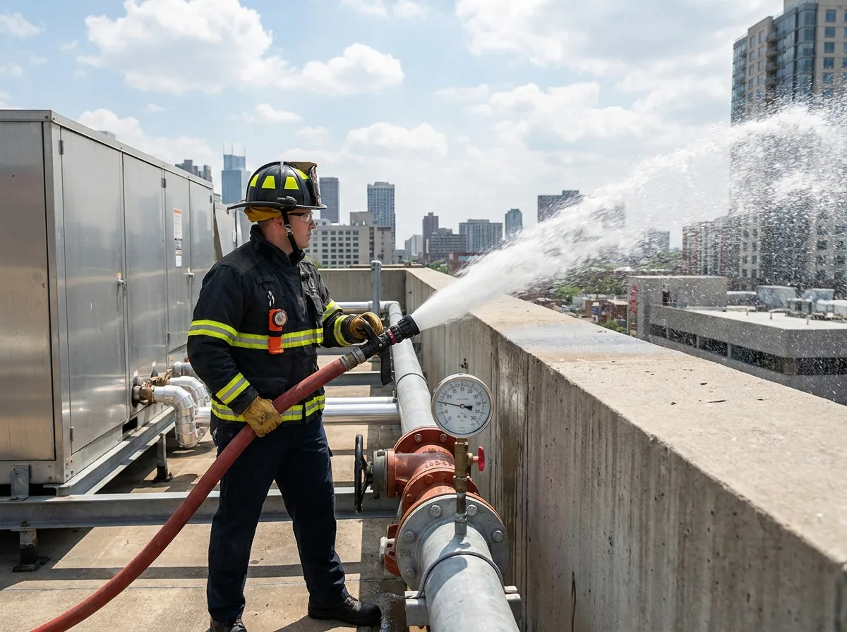 Fire protection testing