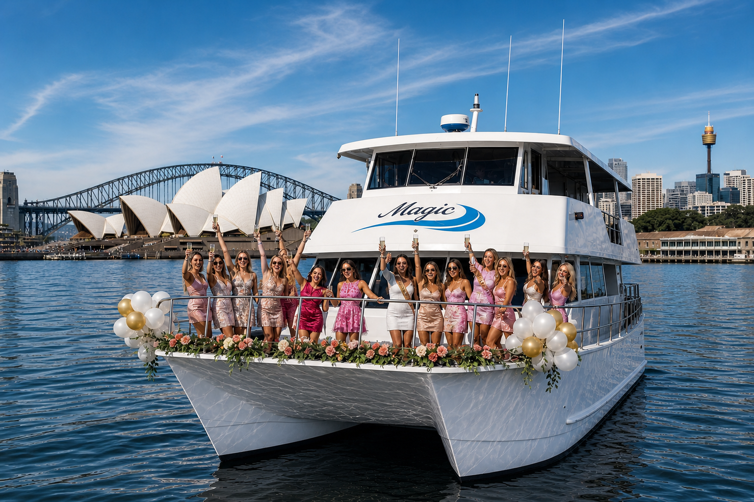 Hens Party Cruises Sydney Harbour
