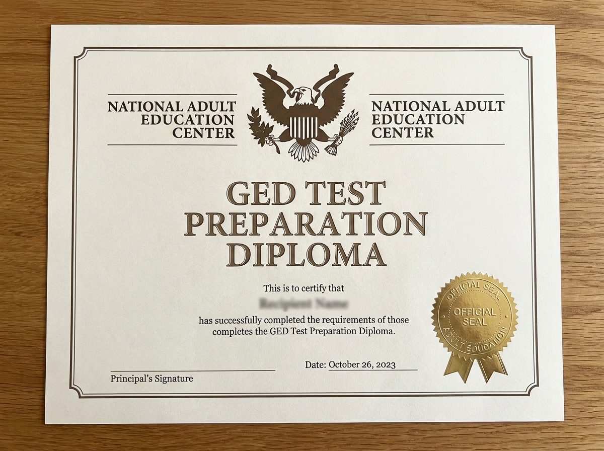 GED Certificate