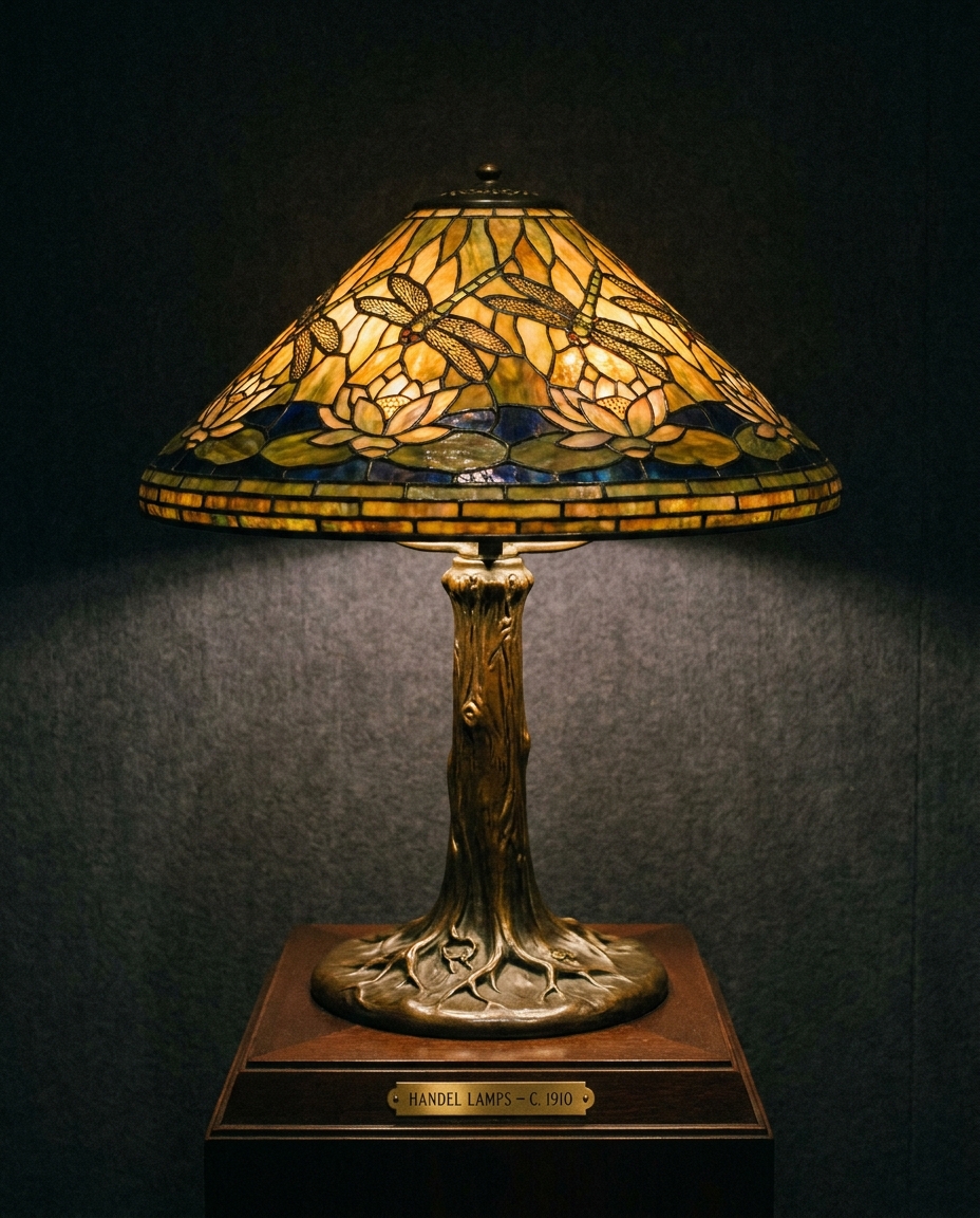 Rose Cone Shade — Handel Table Lamps