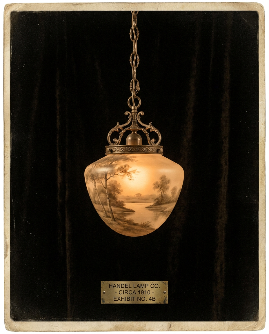 Painted Dome Hanging Lamp — Handel Ceiling Fixtures