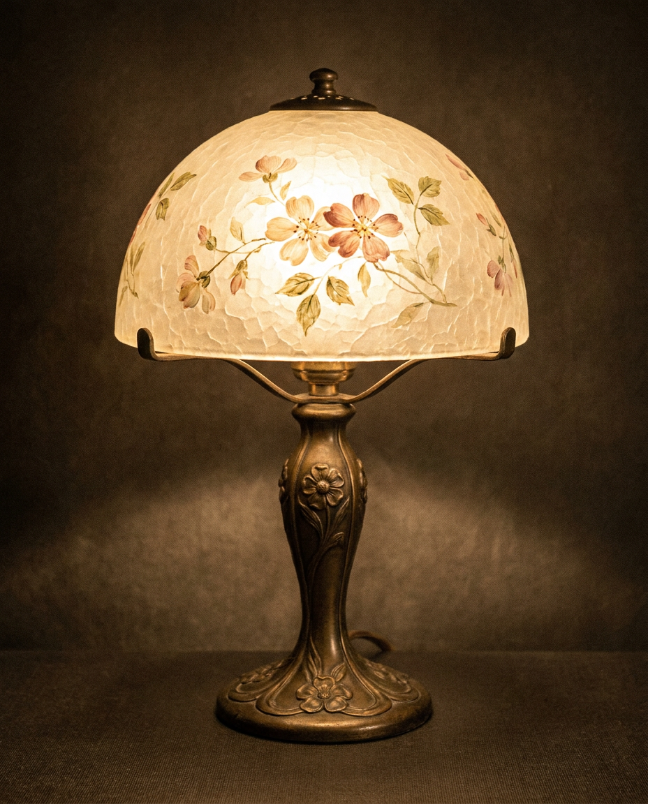 Boudoir Rose Lamp — Handel Boudoir Lamps