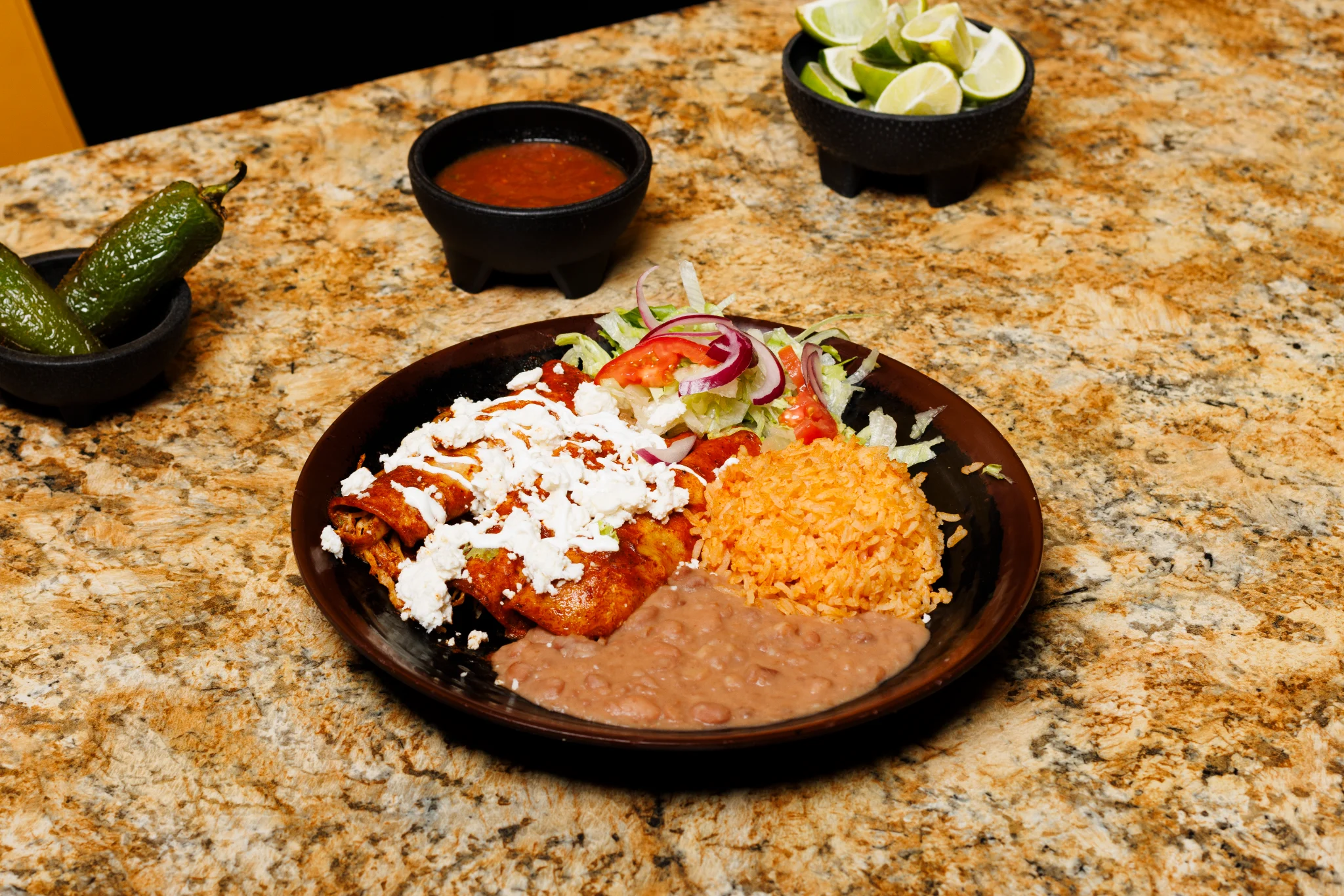 ⭐ Enchiladas Plate