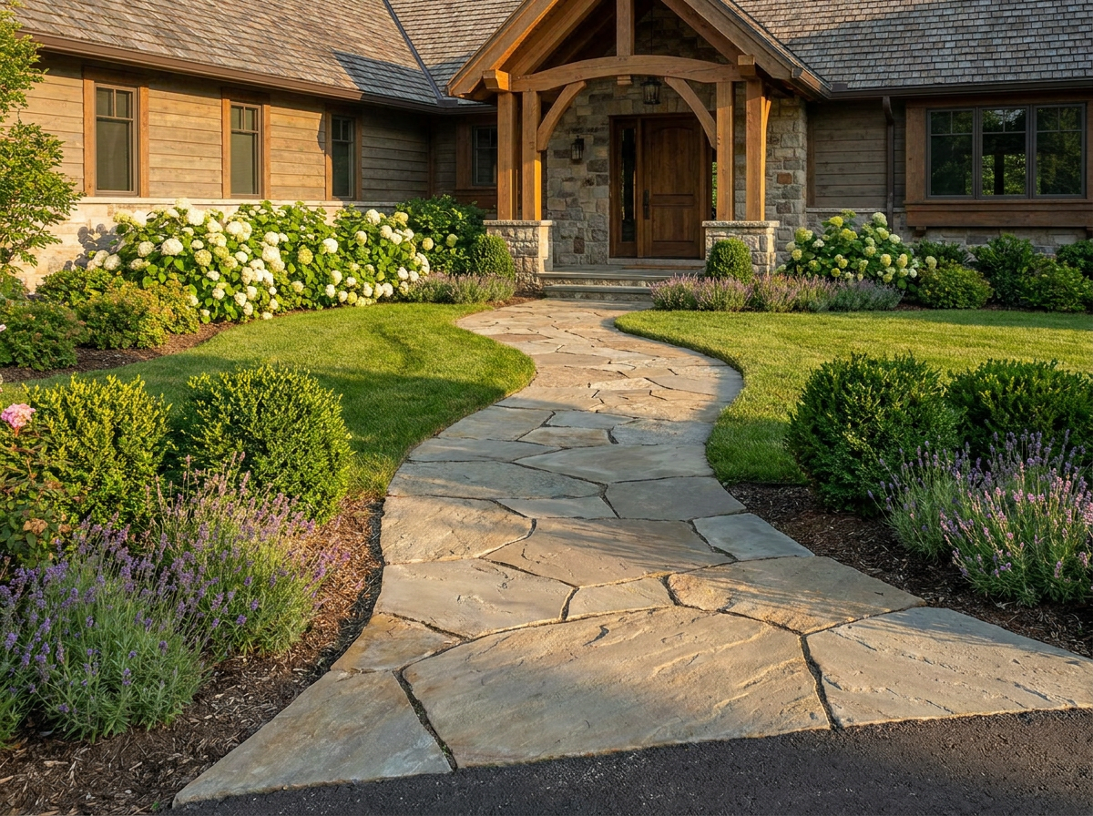 Paver walkway project in San Antonio, TX