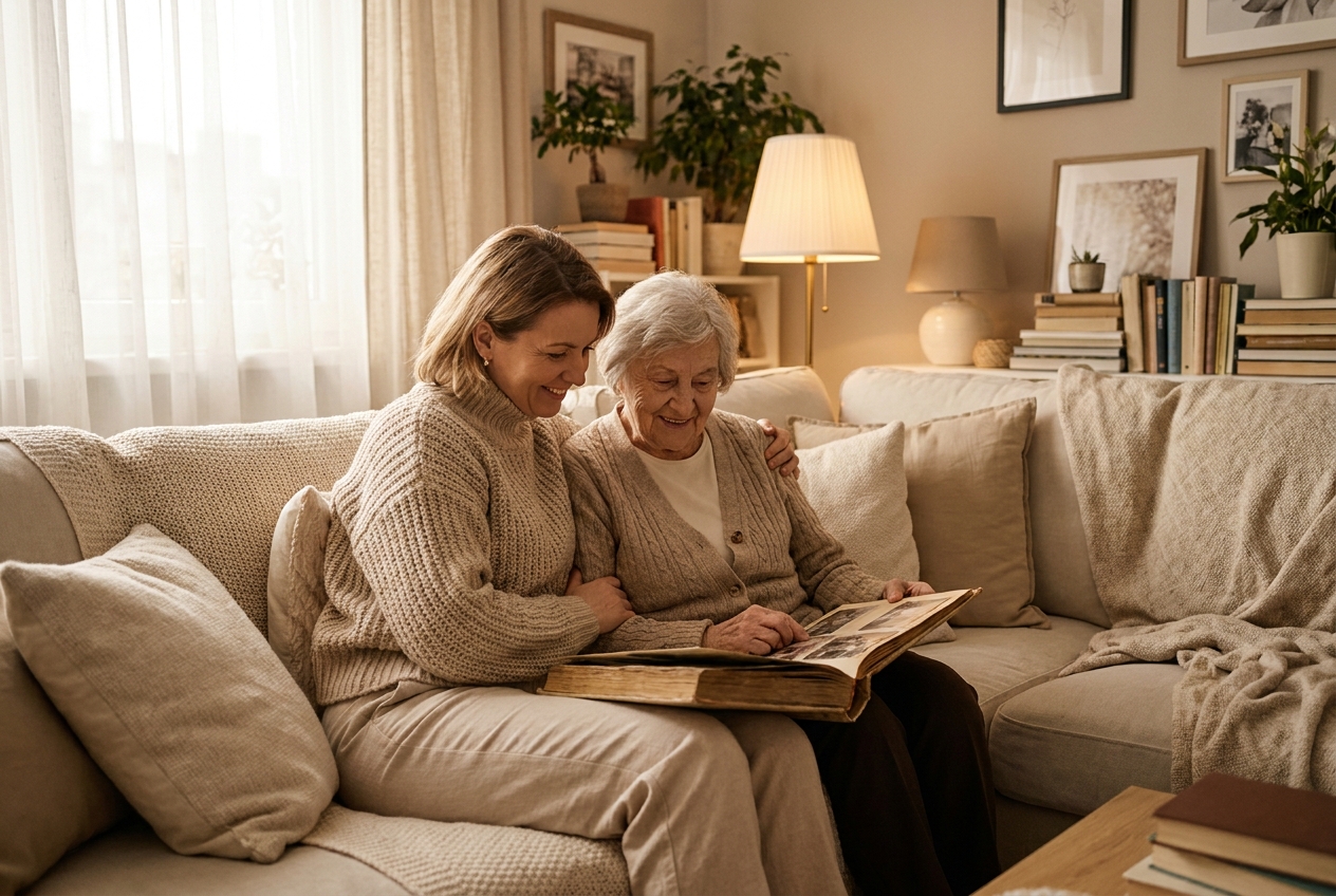 dementia support at home for older adult